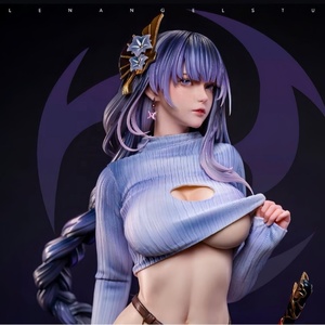 Figura Coleccionable de Resina PVC de Alta Calidad, Pintada a Mano, FA <span class=keywords><strong>Raiden</strong></span> <span class=keywords><strong>Shogun</strong></span> con Traje de Baño, <span class=keywords><strong>Yae</strong></span> <span class=keywords><strong>Miko</strong></span>, Edición Limitada, Modelo GK - Product Image 2