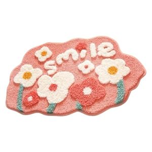 Tapis de sol en microfibre ultra doux à poils longs, design personnalisé, absorbant, pour chambre d'enfant, dortoir, décoration, antidérapant, tapis de bain touffeté - Product Image 1