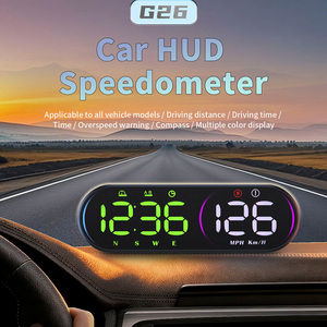 Mrgauge G26 Head-up Display (HUD) con Conexión USB, Velocímetro, Brújula, Pantalla HD en MPH/KMH, Velocímetro <span class=keywords><strong>GPS</strong></span> para Automóvil - Product Image 1