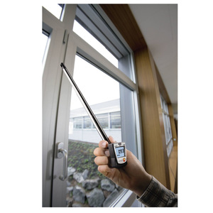 Anémomètre à fil chauffant Testo 405 Mini 5 M S, mesure numérique de la vitesse du vent, utilisation intérieure et extérieure - Product Image 1
