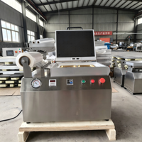 Machine d'emballage sous vide à grande chambre à vide Modèle 460 pour steaks, saumon, foie gras, charcuteries, fruits de mer et brochettes