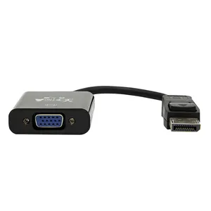 DP to VGA Adapter Male to Female Cable Converter with Audio Output