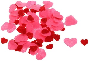 Corazones de fieltro no tejidos surtidos para decoración de <span class=keywords><strong>Navidad</strong></span> o boda, manualidades, venta al por mayor, 100 piezas - Product Image 4