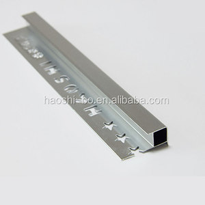 Garniture de carrelage en aluminium carré doré moderne 3mm protecteur de bord d'angle bande de transition extérieur Durable étanche écologique - Product Image 5