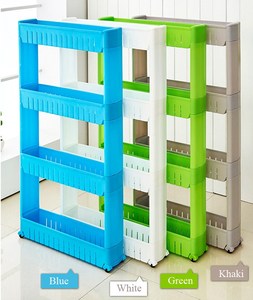 プラスチック棚棚ラックキッチンキャビネットオーガナイザーラッキング棚省スペースホルダー収納ホルダー & ラック - Product Image 2