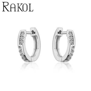 Boucles d'oreilles pour femmes Lakol EP5627 2025 Design Plaqué or véritable Simple Hug - Product Image 3