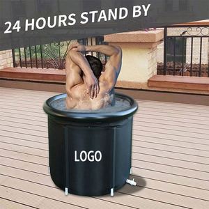Nouvelle baignoire gonflable en PVC écologique avec couvercle, bain froid, spa glacé pour adultes, utilisation domestique, pliable - Product Image 3