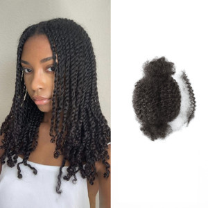 Kinky Texture Braiding Hair Locks Naturel Wholesale Human Meches Easy to Bleach and Dye - Product Image 1