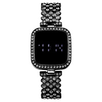 Montre électronique LED carrée simple et élégante pour femme, style tendance, vente en gros Fenyi