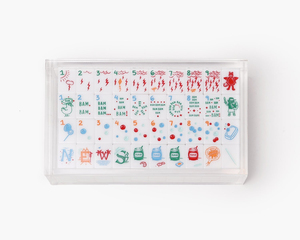 Fichas de Mahjong Line Tiles 160 American Cheeky Santa <span class=keywords><strong>Monica</strong></span>, Fichas de Mahjong de Acrílico Grabadas de Lujo, Portátiles y Personalizables para Amigos - Product Image 4