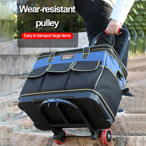 AIRAJ Công Cụ Xe Đẩy Túi Nam Bảo Trì Mạnh Mẽ Và Bền Túi Lưu Trữ Daquan Hộp Công Cụ Gỗ Thợ Điện Đặc Biệt - Product Image 3