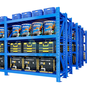 Công nghiệp boltless Kệ hệ thống ánh sáng & nhiệm vụ trung bình Stackable Pallet Giá kim loại nhà để xe kệ cho kho lưu trữ Pallet - Product Image 3