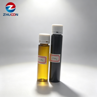 Bouteilles en verre ambré pour liquides oraux avec bouchons de sécurité, flacon en PP pour comprimés de collagène, flacon en plastique à tube long pour enzymes