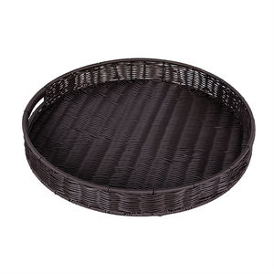 خضروات فواكه الروطان الكلاسيكية المنسوجة ، مع طاولة زخرفية ذات تصميم علوي للاستخدام المنزلي - Product Image 1