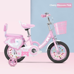 Vélo pour filles de 2 à 6 ans, monovitesse, avec fourche en acier et système de freinage à pédale classique - Product Image 4