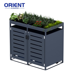 Vente en gros <span class=keywords><strong>Poubelle</strong></span> de rangement extérieure en métal Facile à assembler <span class=keywords><strong>Abri</strong></span> <span class=keywords><strong>pour</strong></span> <span class=keywords><strong>poubelle</strong></span> résidentielle - Product Image 6