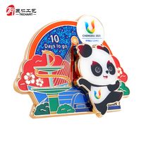 Badges Métalliques Personnalisés, Épingles de Revers Émaillées pour Événements Sportifs, Souvenirs Commémoratifs de Jeux Athlétiques, Cadeaux du Fabricant