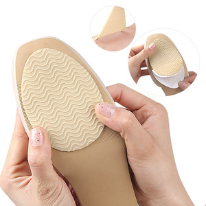 Coussinets de protection auto-adhésifs en silicone antidérapants pour semelles, texture ondulée, réduction du <span class=keywords><strong>bruit</strong></span>, résistants à l'usure, pour talons hauts et avant-pieds - Product Image 4
