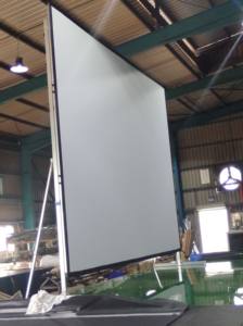 Écran de projecteur à pliage rapide, 100 200 <span class=keywords><strong>300</strong></span> 400 500 <span class=keywords><strong>pouces</strong></span>, avec étui de rangement - Product Image 3