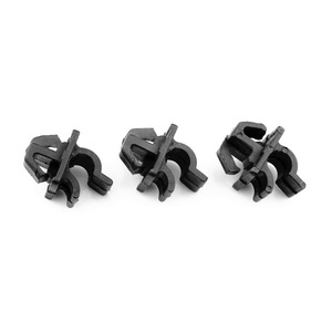 Clip de sujeción para varilla de soporte de capó Suzuki R21, negro, PP, para reparación y reemplazo - Product Image 1