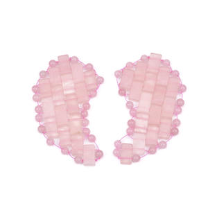 Novos cuidados com a pele e beleza saudável ferramenta Natural Pink Rose Quartz Jade <span class=keywords><strong>Eye</strong></span> <span class=keywords><strong>patch</strong></span> para <span class=keywords><strong>Eye</strong></span> Cooling - Product Image 5