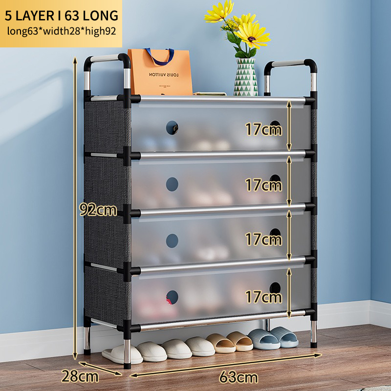 Noir transparent 5 couches