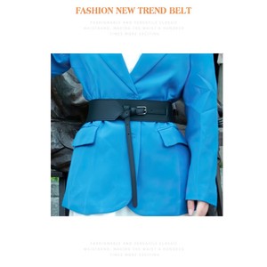 <span class=keywords><strong>Ceinture</strong></span> large en cuir pour <span class=keywords><strong>femme</strong></span>, <span class=keywords><strong>ceinture</strong></span> de mode 2-en-1 avec <span class=keywords><strong>ceinture</strong></span> fine intégrée pour robes et costumes - Product Image 3
