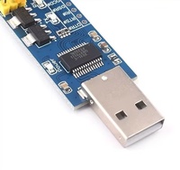 Placa Adaptadora USB a TTL FT232RL, Convertidor de Nivel de 5V 3.3V 2.5V 1.8V, Cable de Descarga para Programación y Depuración