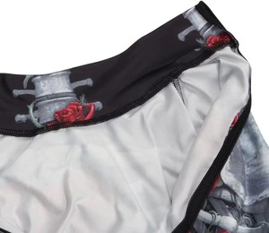 Traje <span class=keywords><strong>de</strong></span> Halloween <span class=keywords><strong>para</strong></span> <span class=keywords><strong>Mujer</strong></span>, Diseño <span class=keywords><strong>de</strong></span> Calavera con Rosas Fantasmales, Mono Ajustado Elástico, Ropa <span class=keywords><strong>de</strong></span> Terror <span class=keywords><strong>para</strong></span> Pascua, Fabricación OEM/ODM - Product Image 3