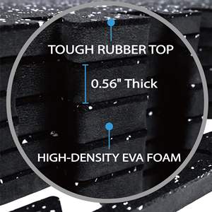 <span class=keywords><strong>Pas</strong></span> <span class=keywords><strong>cher</strong></span> 60X60Cm Réduction du bruit Fitness <span class=keywords><strong>Gym</strong></span> Carrelage <span class=keywords><strong>de</strong></span> sol en caoutchouc Anti-dérapant Durable <span class=keywords><strong>Tapis</strong></span> <span class=keywords><strong>de</strong></span> gymnastique 14Mm 0.56 ''Intérieur Home <span class=keywords><strong>Gym</strong></span> Revêtement <span class=keywords><strong>de</strong></span> sol - Product Image 2