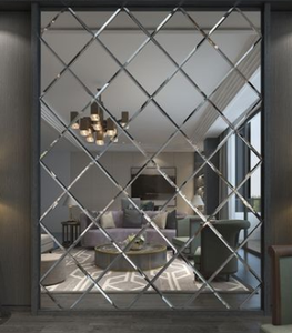 30x30cm Kính khảm gương gạch trang trí phong cách tường trang trí nội thất Gạch <span class=keywords><strong>Mosaic</strong></span> - Product Image 3