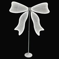 Nouvelle Décoration Lumineuse LED en Forme de Papillon pour Scène de Mariage, Fond de Scène et Allée, Éclairage de Luxe Moderne pour Fêtes de Mariage