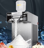 Machine de pulvérisation de neige en acier inoxydable Offre Spéciale haute productivité 220V sorbetière 60kg capacité de stockage nouvel état