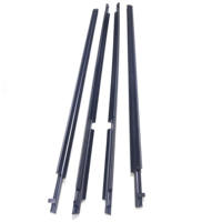 Kit de joints d'étanchéité en caoutchouc pour vitres de voiture Honda Civic 06-11, pour l'extérieur, pour montage et utilisation