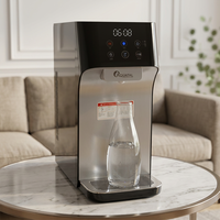 Nouveau design 2026 – Distributeur d'eau purifiée par osmose inverse Ro Top-Tablet électrique en plastique pour usage domestique et hôtelier