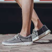Chaussures mocassins pour homme personnalisées avec logo, style décontracté, toutes saisons, semelle extérieure en EVA respirante et légère, fabrication OEM/ODM en gros