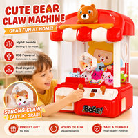 Machine à griffes interactive de type arcade, mini-griffeur de prix, jouet pour enfants, cadeau d'anniversaire