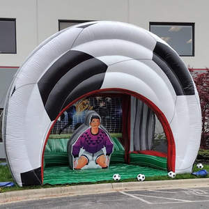 Lanzamiento de fútbol QB de doble carril inflable para puertas traseras, fiestas temáticas deportivas y actividades de formación de equipos quarterback <span class=keywords><strong>Blitz</strong></span> - Product Image 6