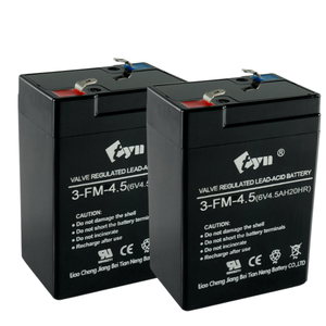 <span class=keywords><strong>Prix</strong></span> d'usine – Batterie au <span class=keywords><strong>plomb</strong></span> scellée rechargeable VRLA AGM 6V 4,5Ah <span class=keywords><strong>sans</strong></span> entretien pour UPS, jouets, outils électriques et systèmes d'alarme - Product Image 1
