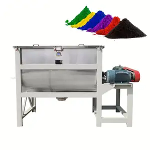 color plastic powder mixer 500kg masala powder curry powder mixing machine