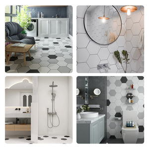 Baldosa Hexagonal Grande de Color Sólido 520*600mm, Estilo Moderno, Baldosa Personalizada <span class=keywords><strong>para</strong></span> Pared y Piso <span class=keywords><strong>para</strong></span> <span class=keywords><strong>Cocina</strong></span> y Baño - Product Image 2