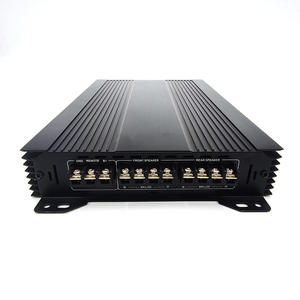 OEM Monoblock Clase AB Amplificador de audio para el automóvil de 4 canales Subwoofer estéreo de potencia Amplificador de sonido bajo con ecualizadores cruzados - Product Image 5