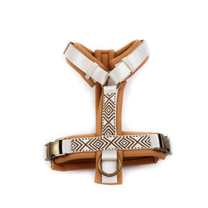 Harness Anjing Kecil Anti Gesek dengan Pegangan dan Klip Belakang, Harnais Pour Petit Chien, Harness Anjing Latihan dari Bahan Nylon - Product Image 4