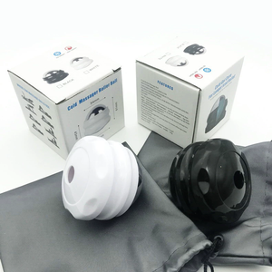 ブラックマッスルマッサージボールステンレス鋼クライオボール手持ちコールドセラピーブラックマッスルマッサージ - Product Image 6