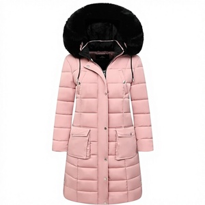 Women's Lightweight <b>Packable</b> Hooded Winter Quilted Puffer <b>Jacket</b> Detachable Sleeves Hat Zipper Closure Waterproof Wool - Product Image 1