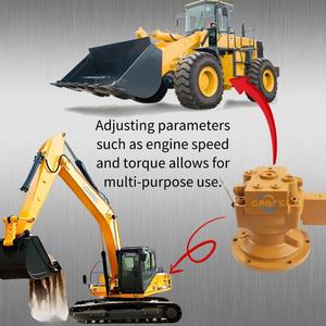 ชิ้นส่วนรถขุดมือสอง12V มอเตอร์แกว่งลดเกียร์กล่องเกียร์ไฮดรอลิกสวิงมอเตอร์สำหรับ Komatsu Perkins Doosan Deutz kobota - Product Image 4