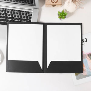 Carpeta DE PRESENTACIÓN DE <span class=keywords><strong>Documet</strong></span> A4 archivo brillante personalizado KM con diseño de bolsillos para negocios - Product Image 1