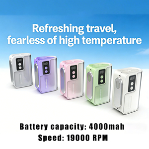 Rechargeable Ice Cooling Handheld <strong>Fan</strong> 19000RPM High Speed Low Noise Portable Personal <strong>Fan</strong> - Product Image 2
