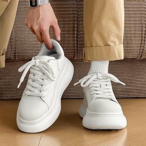 Chaussures en cuir à lacets unisexe 2026, style toutes saisons, best-seller, pour le bureau et la carrière, antidérapantes, respirantes, avec semelle massante - Product Image 6