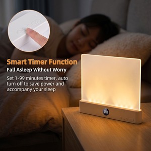 Lampe de chevet rechargeable YONGZE pour la protection des yeux, lampe de lecture LED à trois couleurs à intensité variable pour étudiants, chambre à coucher, dortoir - Product Image 1